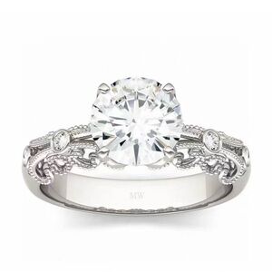 MW 2 Carat Moissanite Gesanghui ring